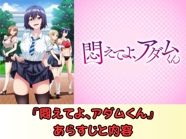 悶えてよアダムくん 規制解除 サブスク おすすめ 無修正 アニメ