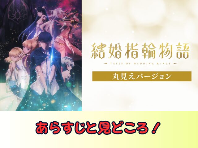 結婚指輪物語 丸見えバージョン　無修正　規制解除版　僧侶枠　アニメ　サブスク