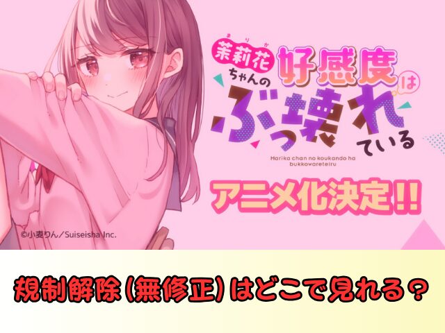 まりこわ 規制解除 無修正