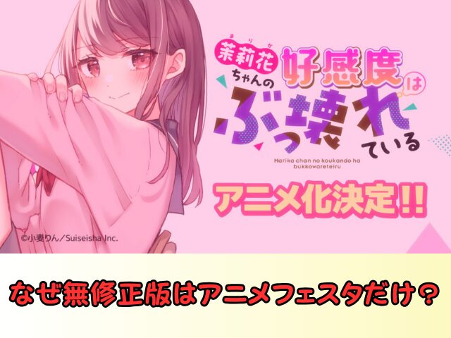 まりこわ アニメフェスタ