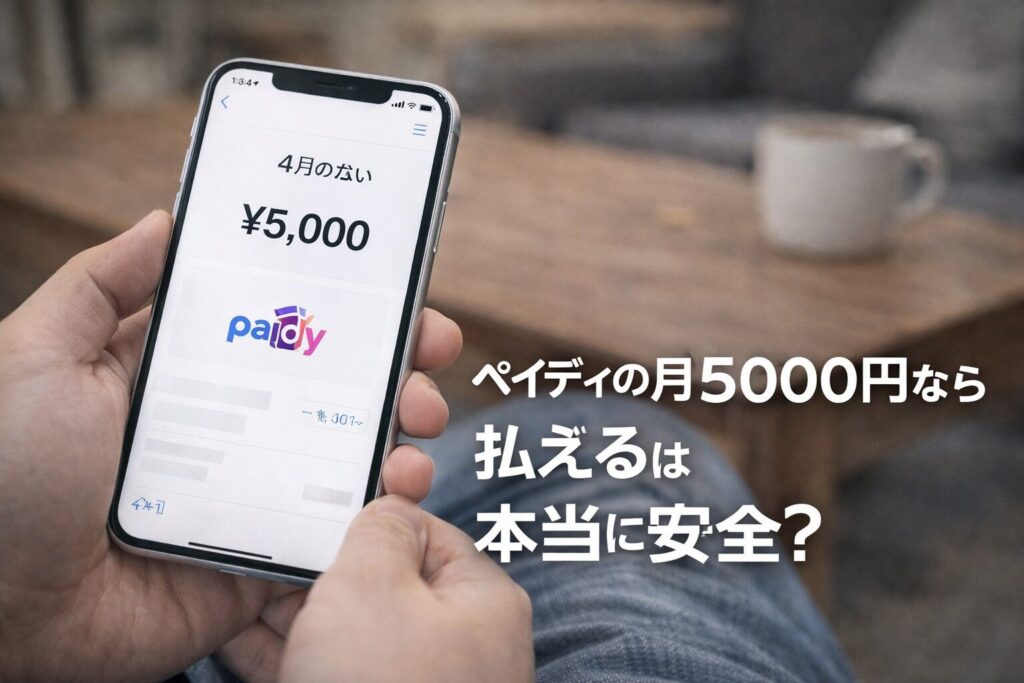 iPhone ペイディ 月5000円